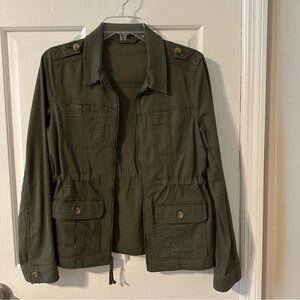 Express Khaki Utility Jacket